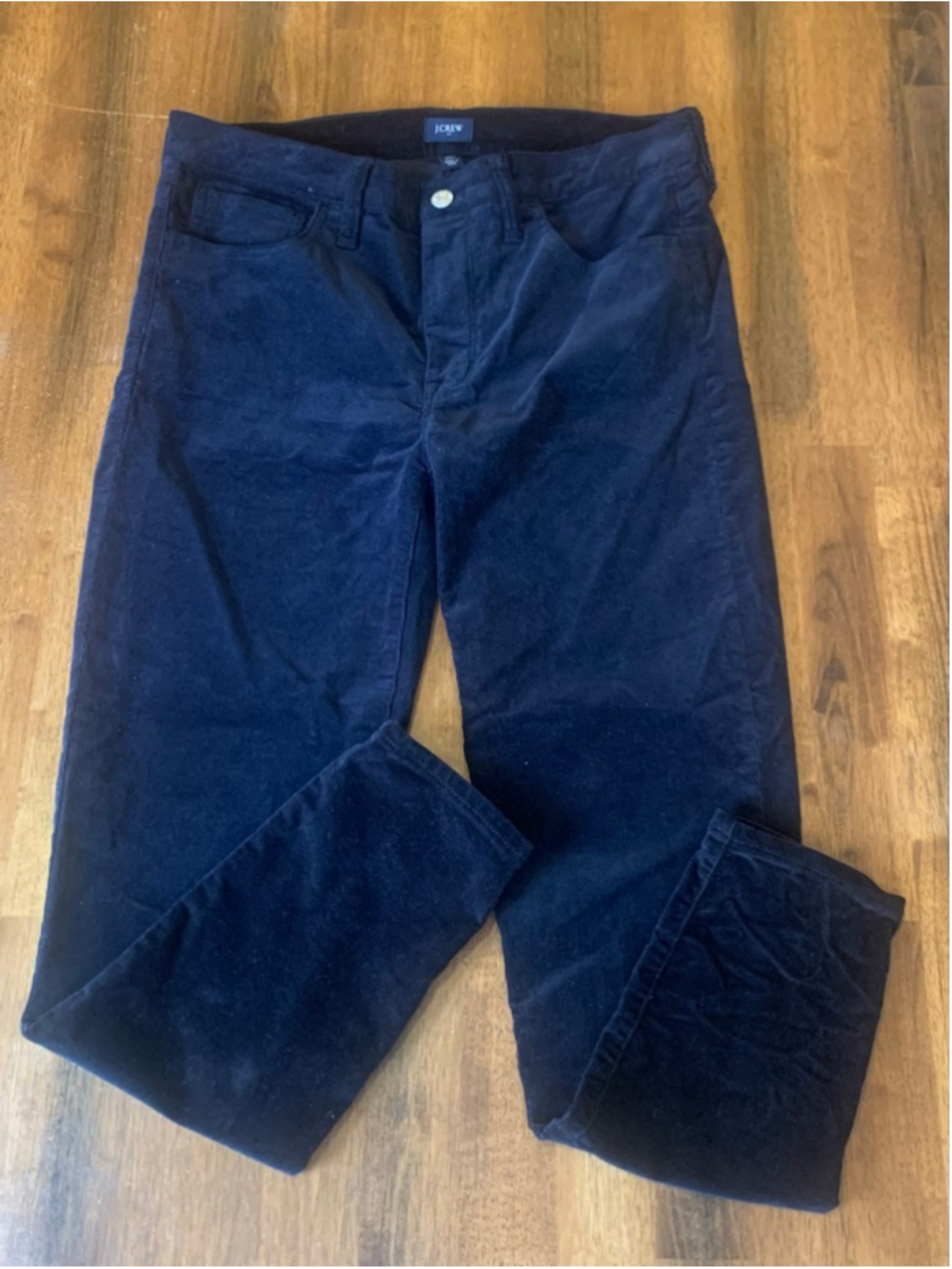 J.Crew Pants size 30 US 10 Black Corduroy